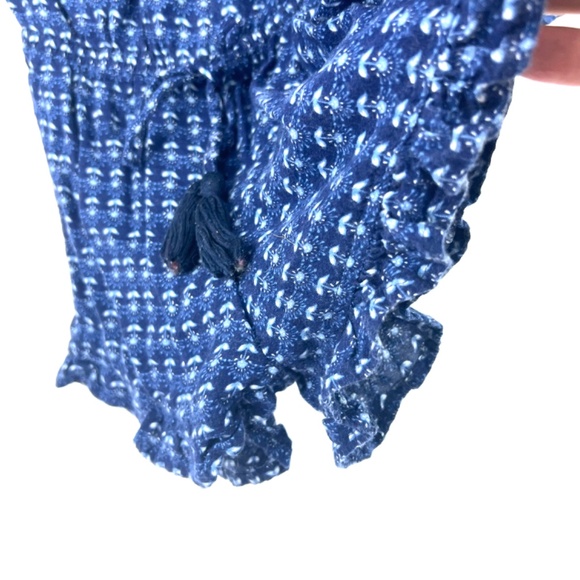 Japan Kids Girls Blue and Pink Elephant Motif Romper Size 7 - Picture 5 of 16